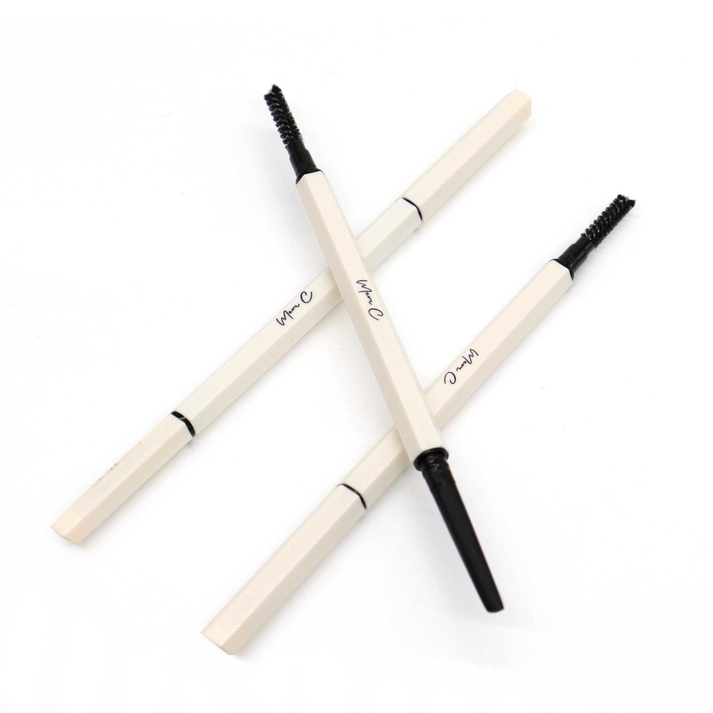 Vegan Waterproof Dual-ended Ultra Fine Eyebrow Pencil - Mocha Brown