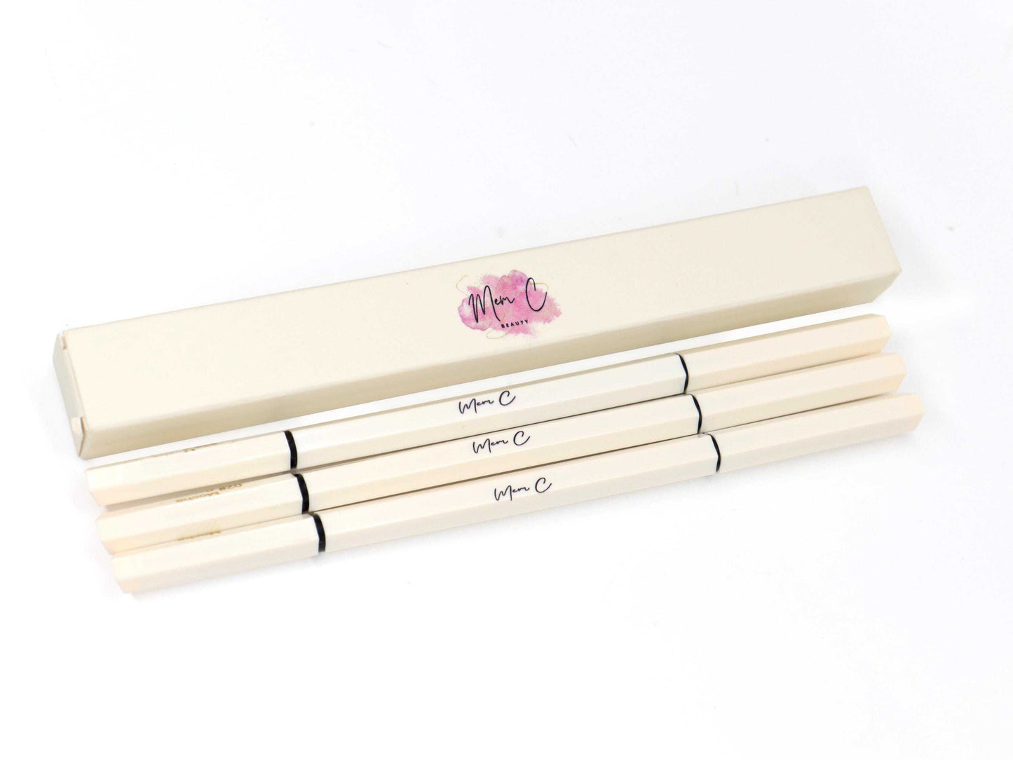 Vegan Waterproof Dual-ended Ultra Fine Eyebrow Pencil - Mocha Brown